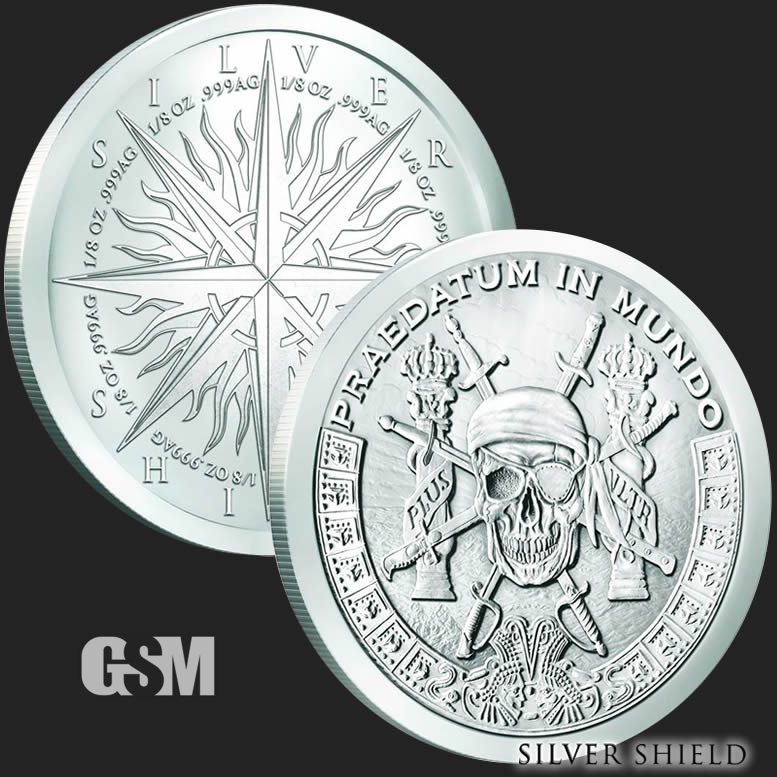 Pieces Of Eight 1 Oz Silver Round Coin Pieces Of Eight 1 Oz Silver Round
