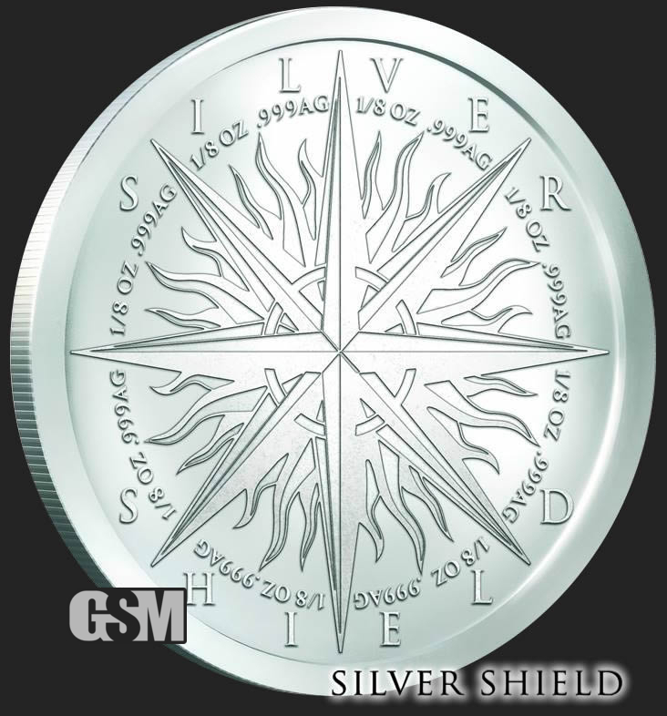 2017 Silver Shield BU Pirate's Plunder Silver Round Mini-Mintage w/CoA airtite 