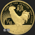 1/10 oz GSM Year of the Rooster Gold Bullion Round .999 Fine Obverse