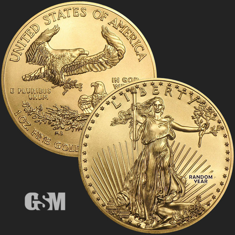 random usmint Gold Eagle 1 oz 777