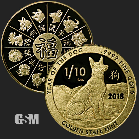 1 10oz gold year of the dog 777 01