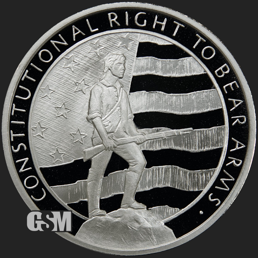 2nd Ammendment American Silver Eagle 1oz .999 Limited Edition Silver Dollar Coin