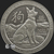 Antiqued Year of the Dog 5 oz Silver bullion round obverse design