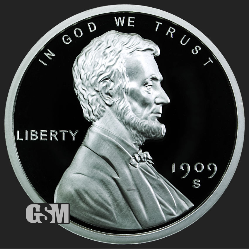 Brilliant Uncirculated 5-1 oz .999 Silver Rounds Lincoln Wheat Cent