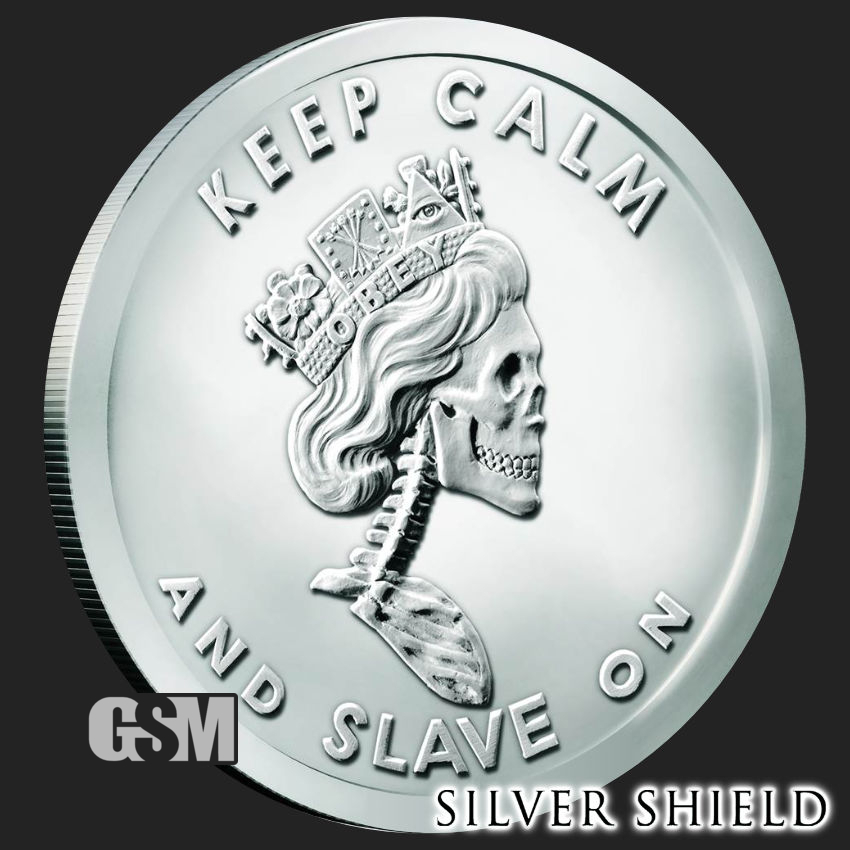 2 oz silver Stand Your Ground .999 Pure Fine COA BU Silver Shield NRA Army Navy 