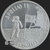 1 oz Apollo 11 50th Anniversary Silver Bullion Round .999 Fine Obverse