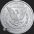 1 oz Morgan Silver Bullion round Reverse