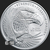 1 oz GSM Silver Eagle Silver Bullion round Obverse
