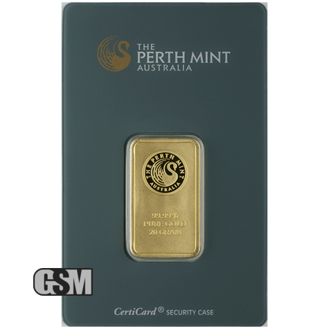 20 Gram Perth Gold Bar