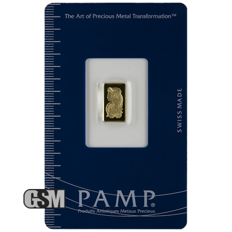 1 Gram Gold Bar Pamp
