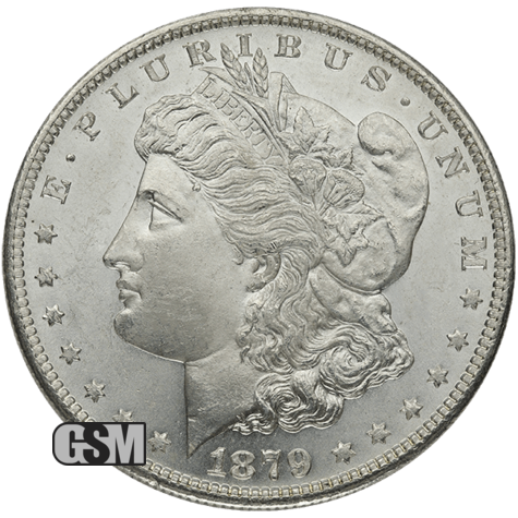 American Silver Morgan Dollar Bu