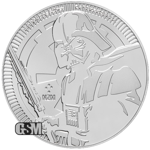 1 oz silver darth vader