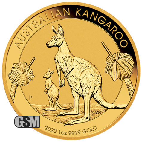 2020 1 oz Australian Gold Kangaroo
