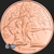 Silver Shield 1 oz Trivium Girls BU Copper Obverse