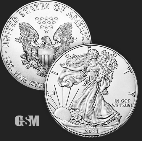 2021 1 oz American Silver Eagle