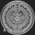 1/4 oz Aztec Calendar Fractional Silver round 999 fine reverse