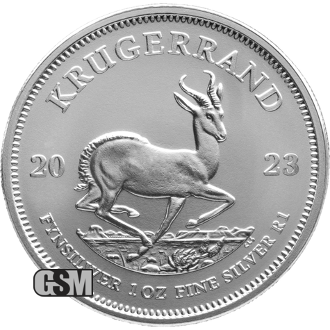 2023 1 oz South African Silver Krugerrand