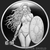 1 oz Silver Spirit Proof Silver Shield MiniMintage Proof Silver Round 2025 Golden State Mint Silver Obverse