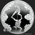1 oz Inner Demon Proof Silver Shield MiniMintage Proof Silver Round 2025 Golden State Mint Silver Obverse