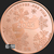 1 oz Merry Christmas Santa .999 Fine Copper Bullion Reverse 2025