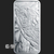 10 oz Bull & Bear .999 Fine Silver Bar Reverse