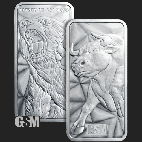 10 oz Silver Bar Image