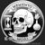 1 oz Memento Mori Proof Proof Silver Shield MiniMintage Proof Silver Round 2025 Golden State Mint Silver Obverse