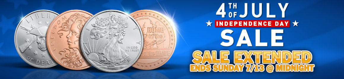4th of July 2025 Sale Precious Metals