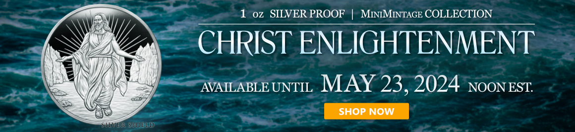 1 oz Enlightened Christ Proof MiniMintage Silver
