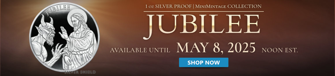1 oz Jubilee Proof MiniMintage Silver round
