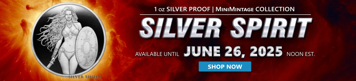 1 oz Silver Spirit Proof MiniMintage Silver Round