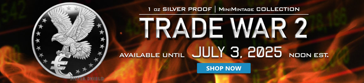 1 oz Trade Wars 2 Proof MiniMintage Silver Round